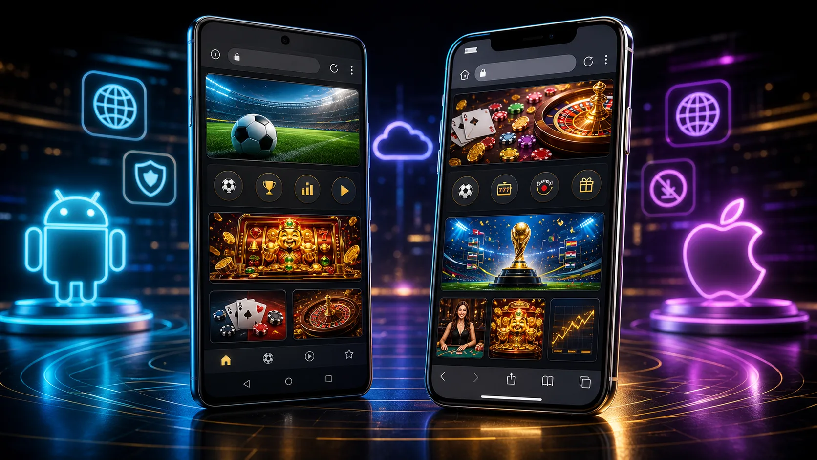 Experiência betfury compatível com Android e iOS no navegador mobile